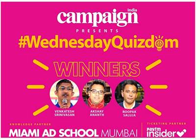 First edition of #WednesdayQuizdom sees joint winners